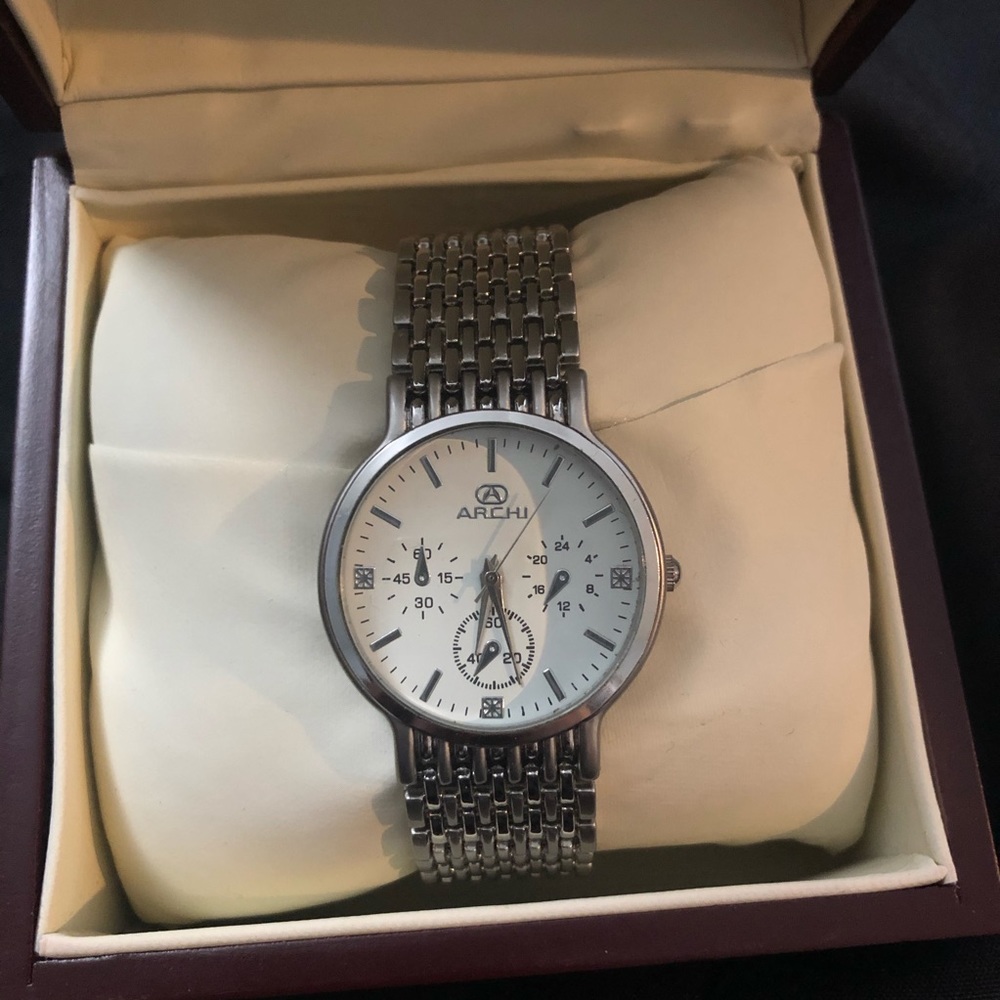 Archi stainless steel womens watch